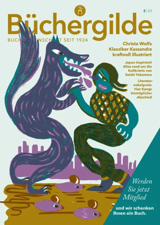 Titelbild Büchergilde-Magazin 2. Quartal 2025