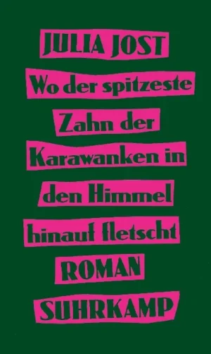 Buchcover Jost, Wo der spitzeste Zahn der Karawanken in den Himmel hiauf fletscht